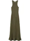 TWINSET knitted maxi dress - Green