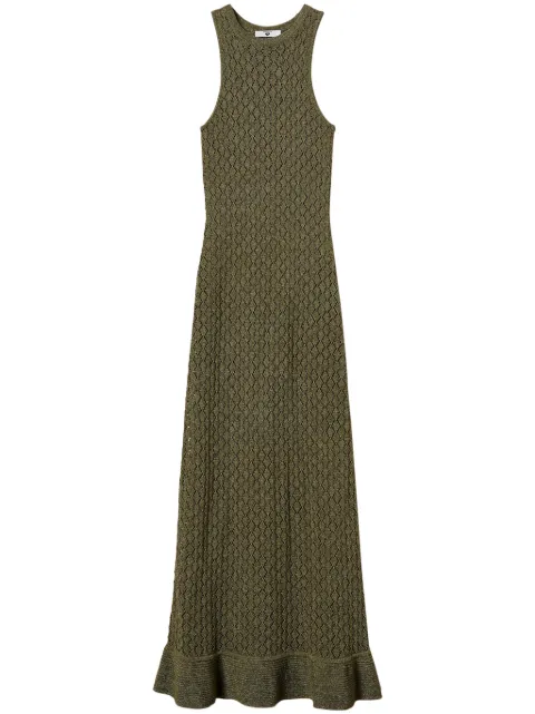 TWINSET robe en maille à coupe longue