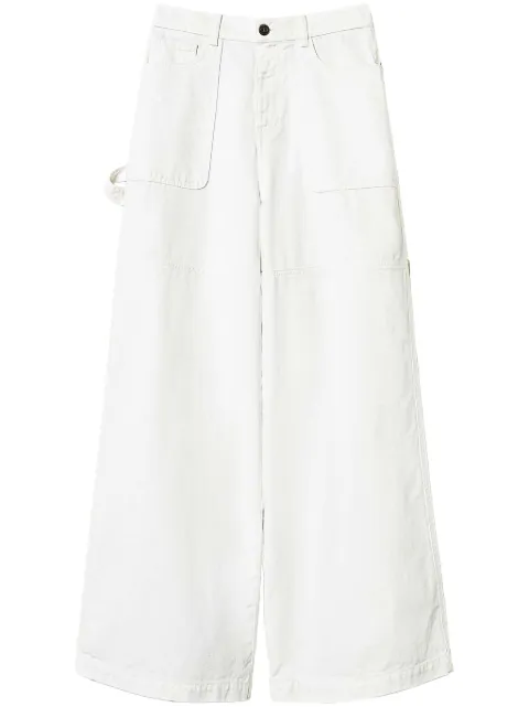 TWINSET wide-leg cargo jeans