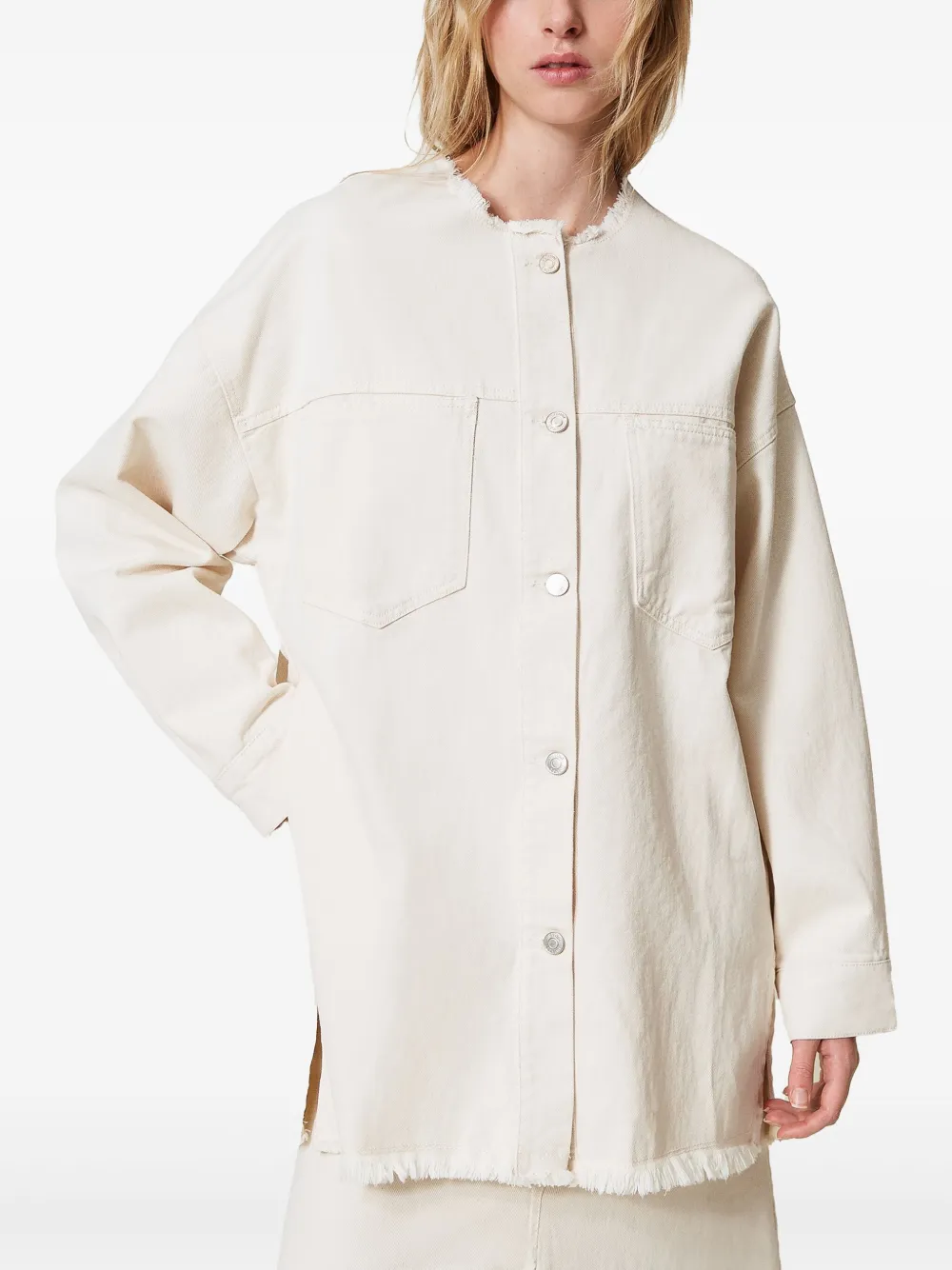 TWINSET chamarra con botones | Chamarras oversize | Image 2
