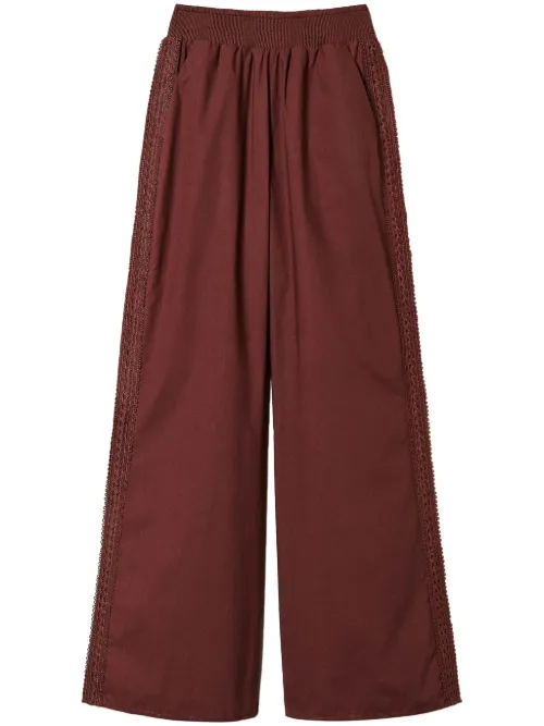 Pantalon à design tressé - TWINSET - Modalova