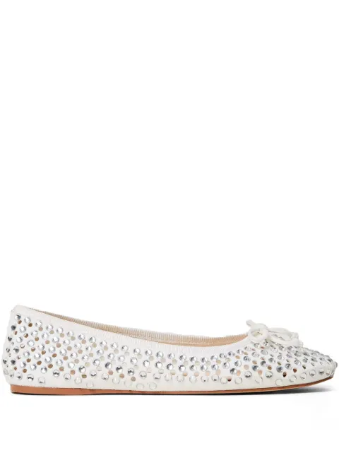 TWINSET flats con detalles de strass