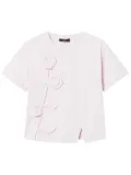 TWINSET embroidered T-shirt - Pink