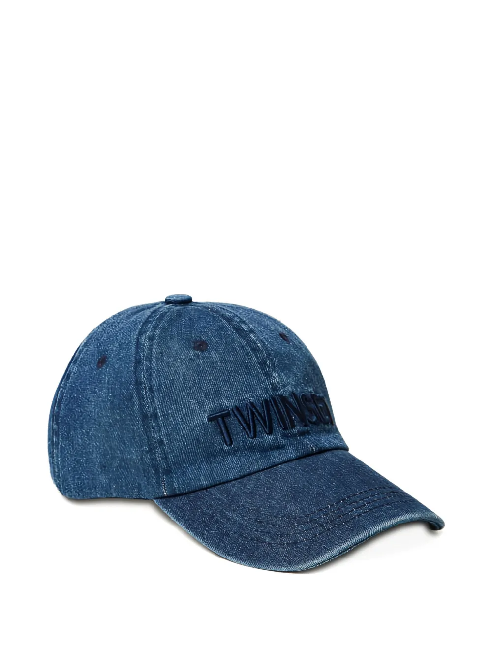 TWINSET embroidered-logo hat | Blue | Image 1