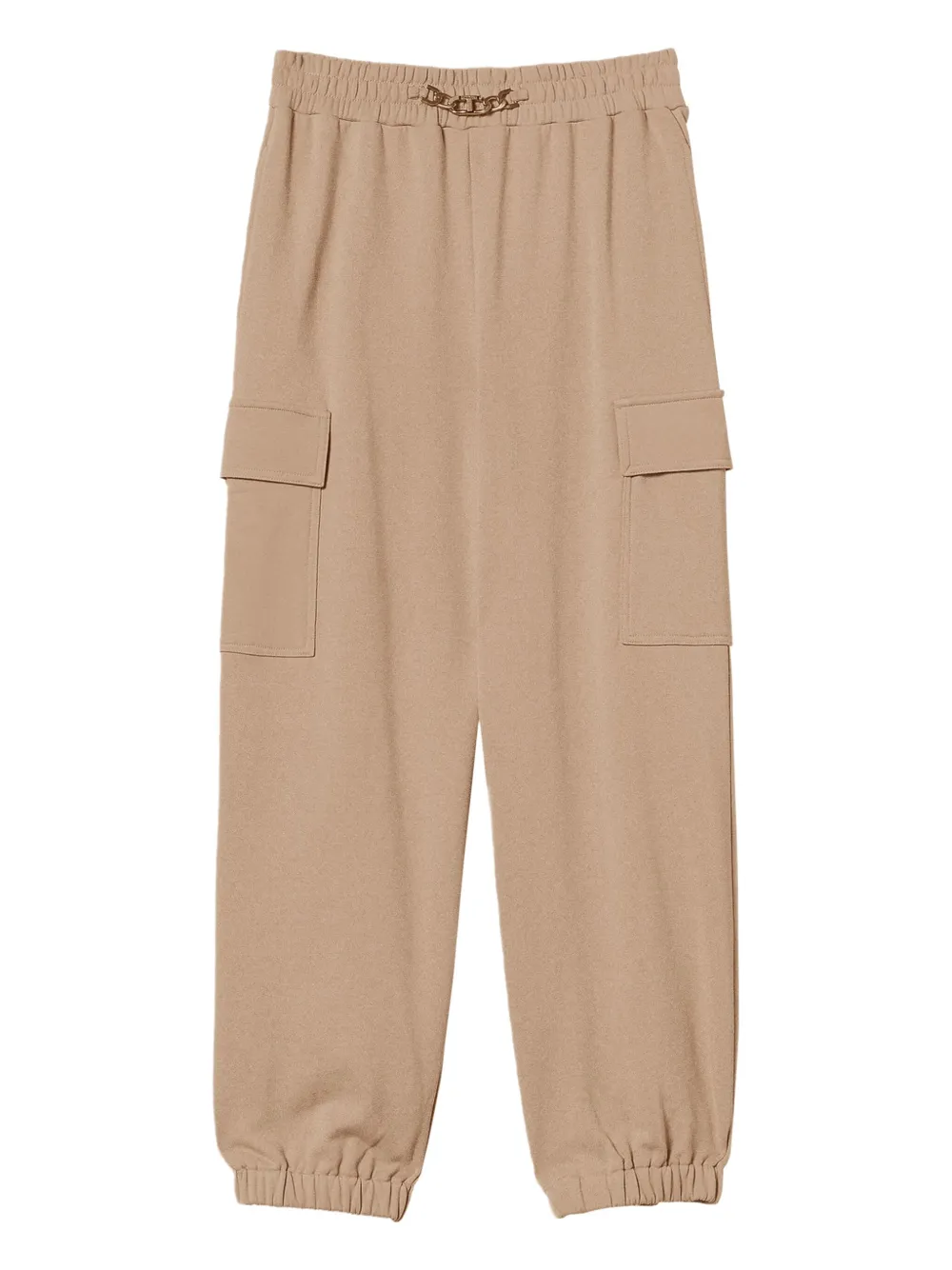 TWINSET Cargo trainingsbroek Beige