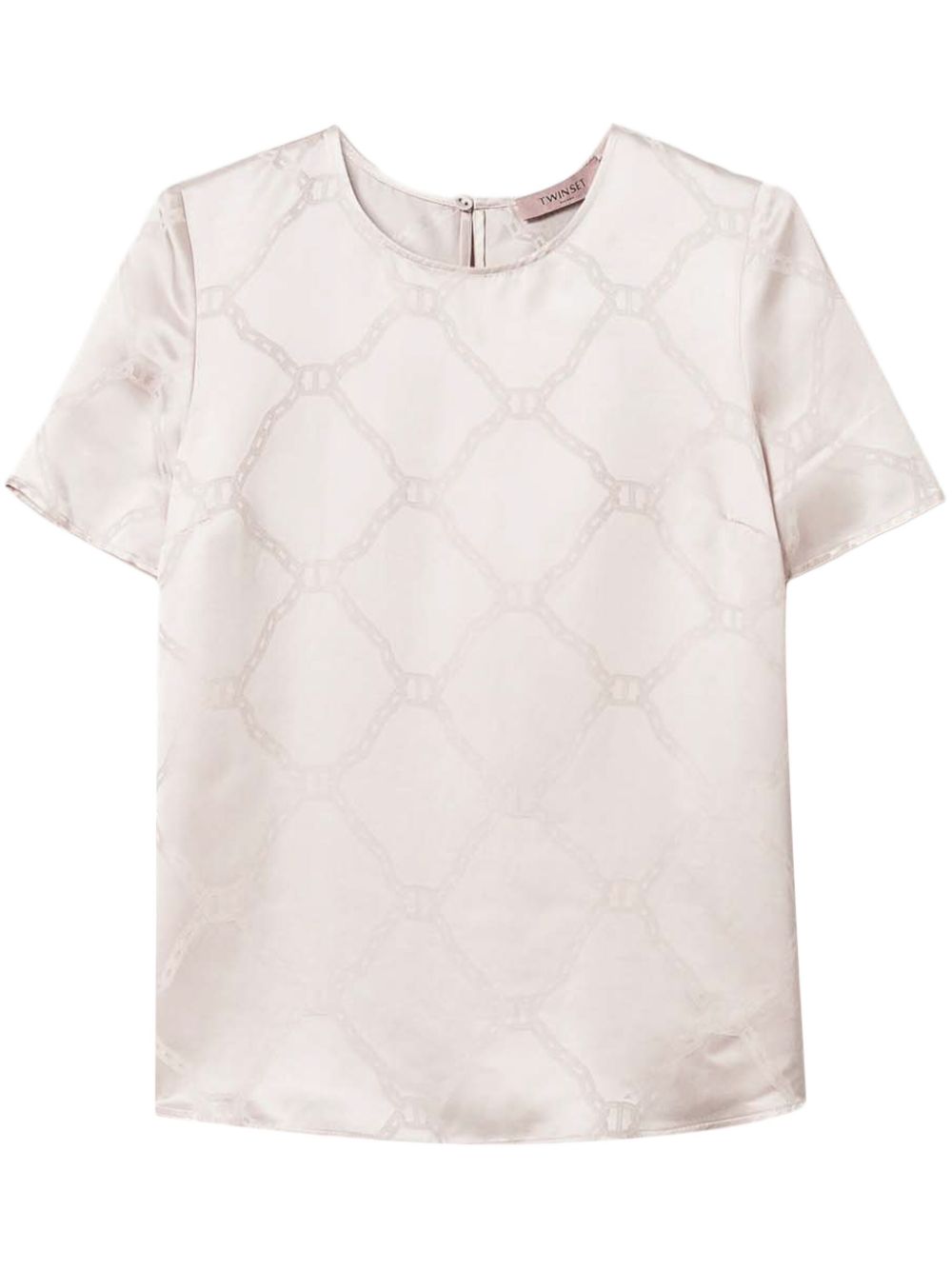 Oval T-jacquard T-shirt