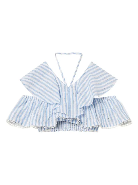 TWINSET Kids top con motivo de rayas