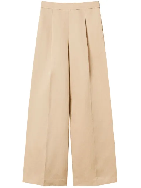 TWINSET pantalones palazzo con pinzas