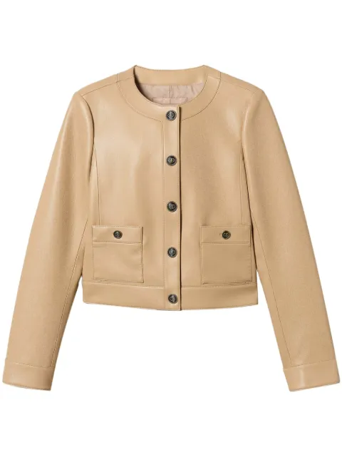 TWINSET logo-embossed jacket 