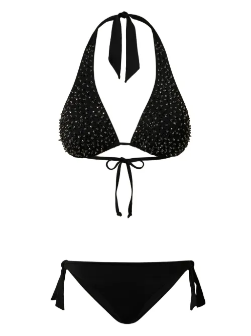 TWINSET bikini en maille - Noir - TWINSET - Modalova