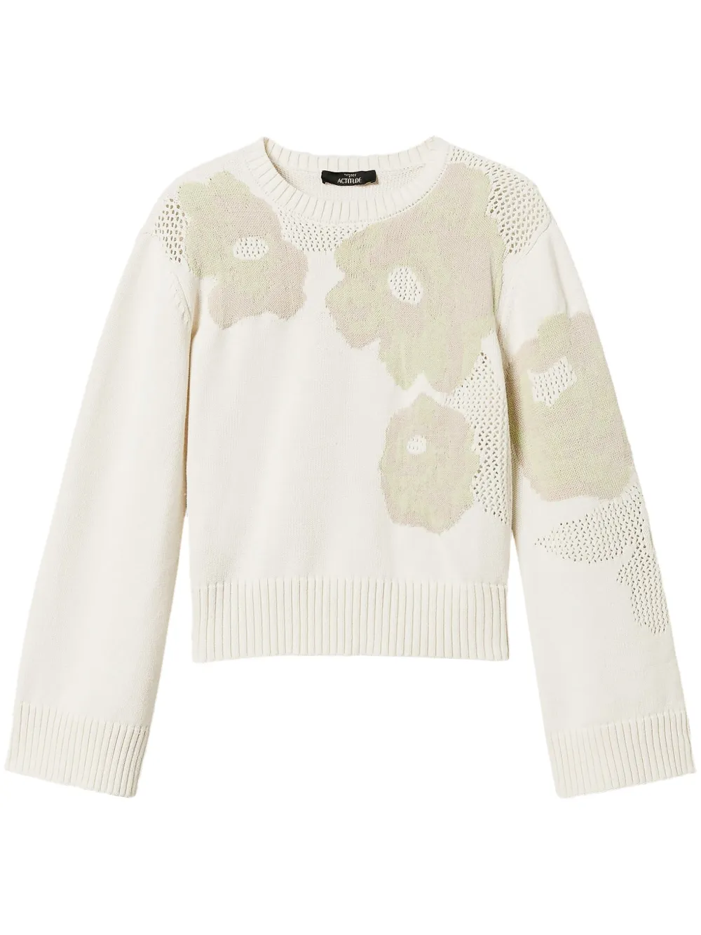 TWINSET Trui met jacquard Wit