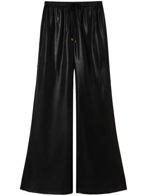 Pantalon évasé à effet de transparence - TWINSET - Modalova