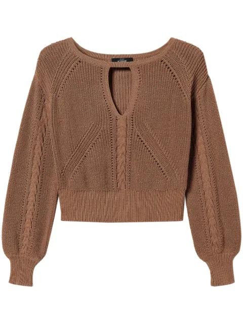 TWINSET Maglione con dettaglio cut-out