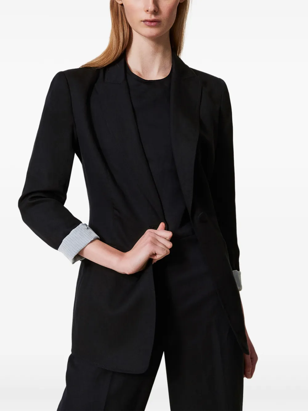 TWINSET single-breasted blazer - Zwart