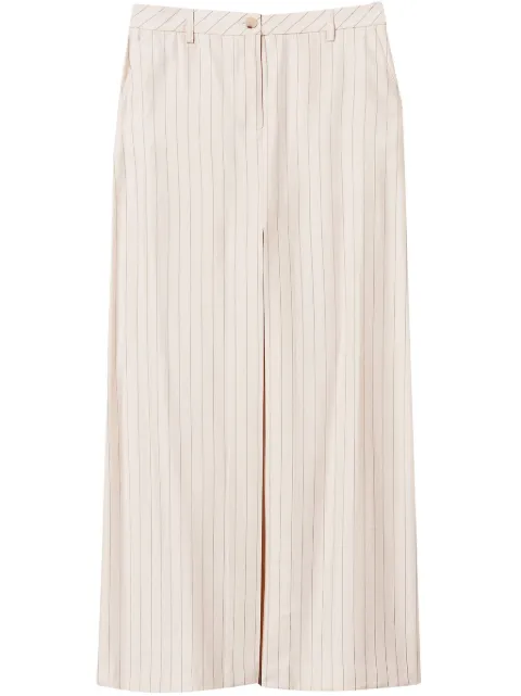 TWINSET pinstripe-pattern skirt 