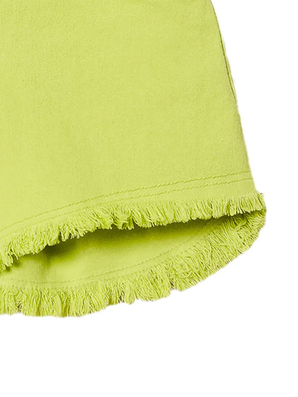 TWINSET Kids logo-lettering shorts | Girls Casual Shorts | Image 2