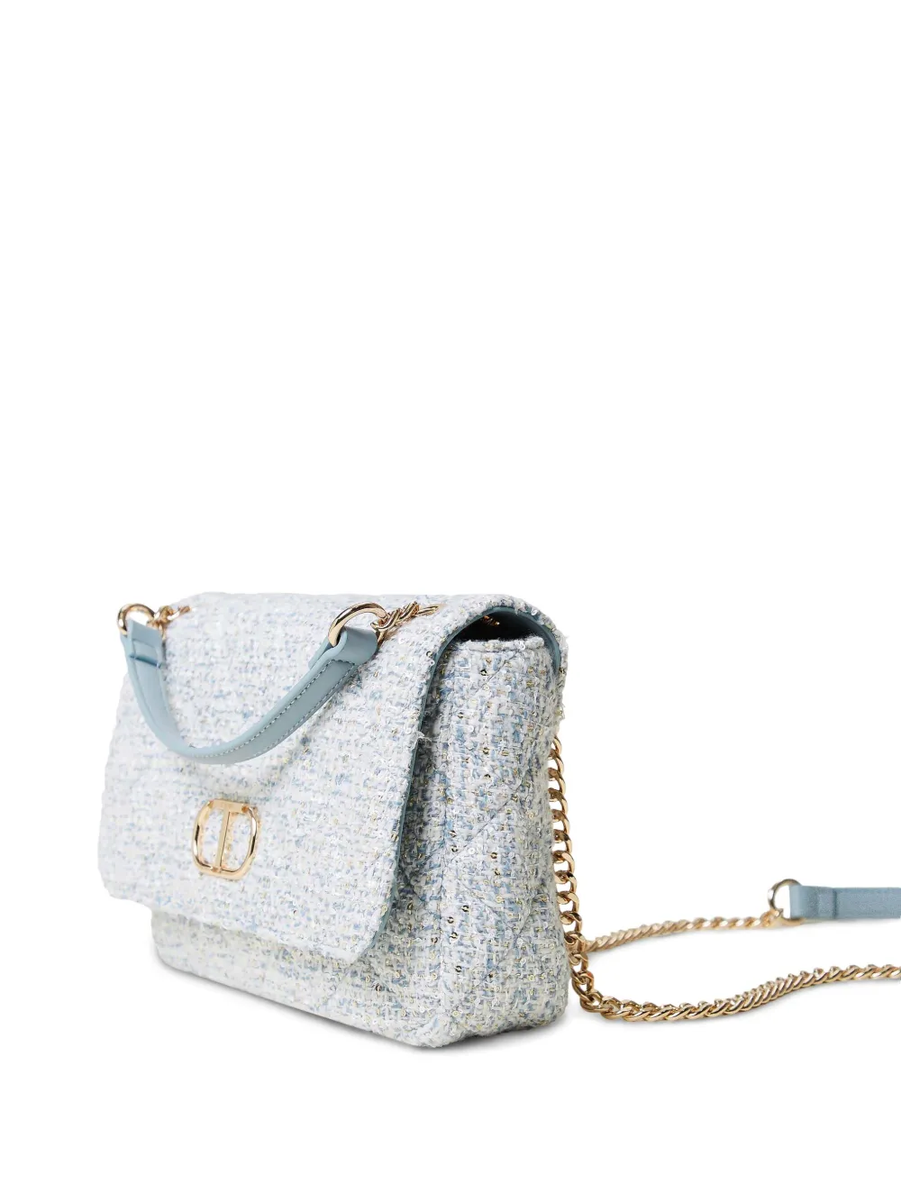 TWINSET Ovalen schoudertas Blauw