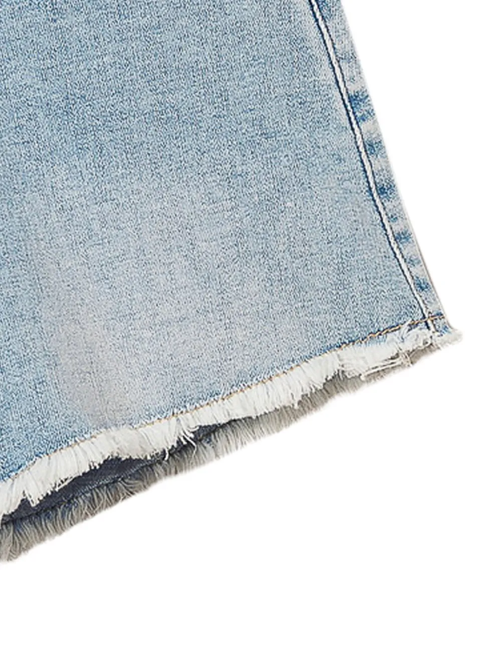 TWINSET Kids Spijkershorts Blauw