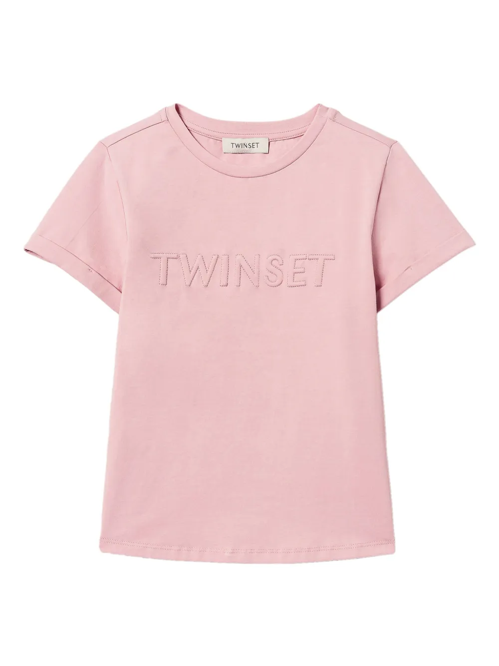 TWINSET Kids ロゴ Tシャツ - ピンク TWINSET Kids ロゴ Tシャツ - ピンク