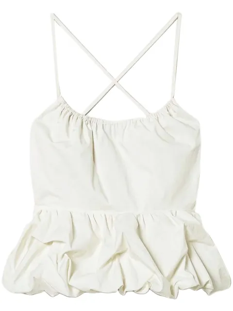 TWINSET 포플린 탑