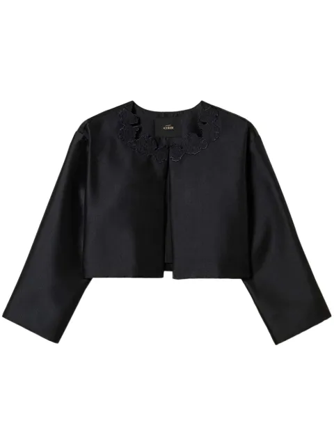 TWINSET broderie anglaise twill jacket