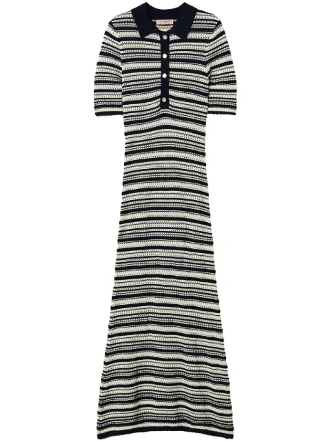 TWINSET striped knitted dress