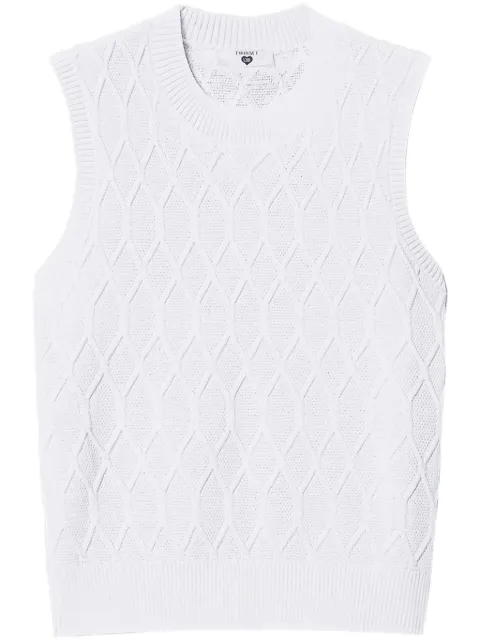 TWINSET Lozenge top 