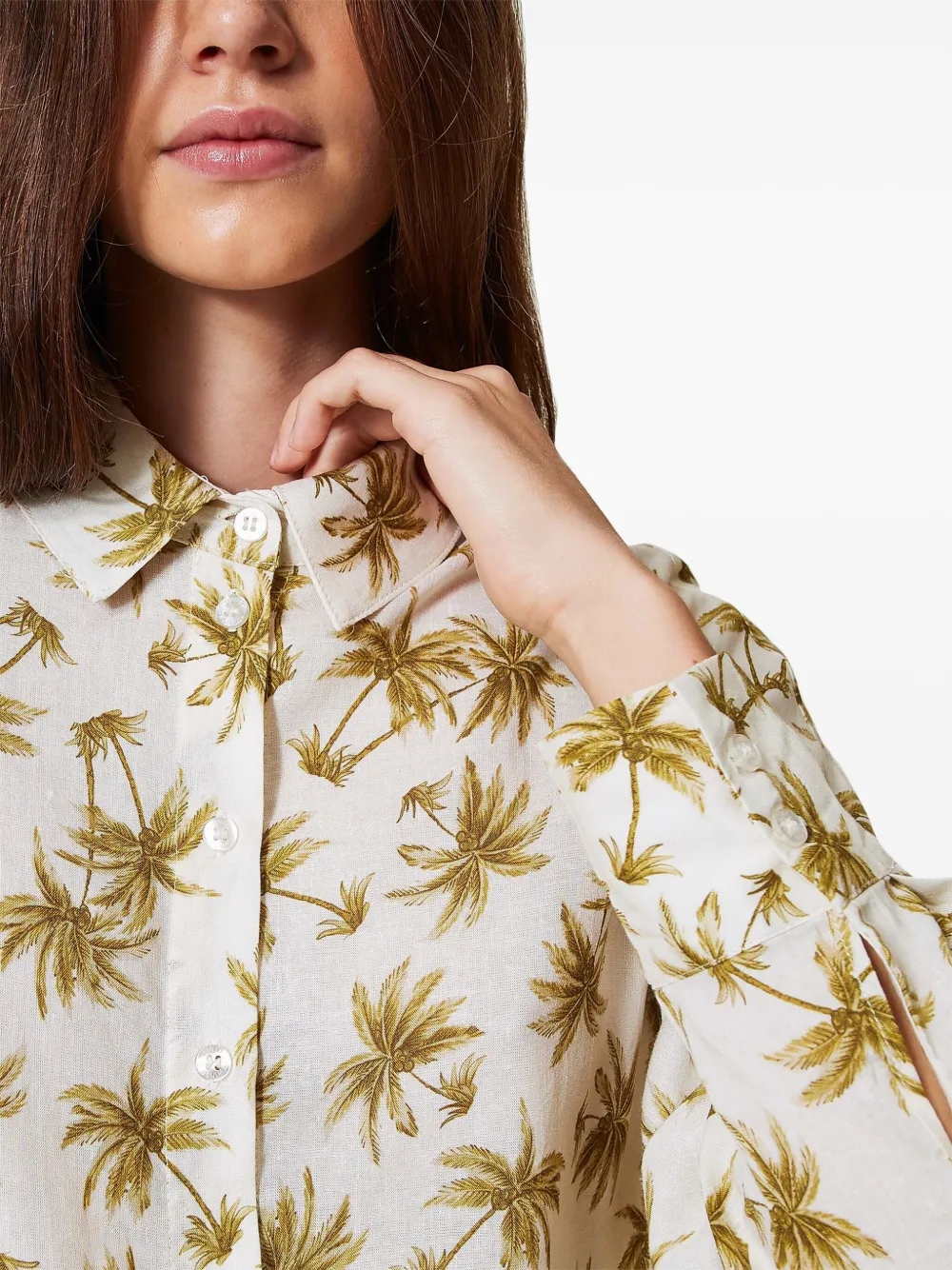TWINSET Geweven blouse Wit