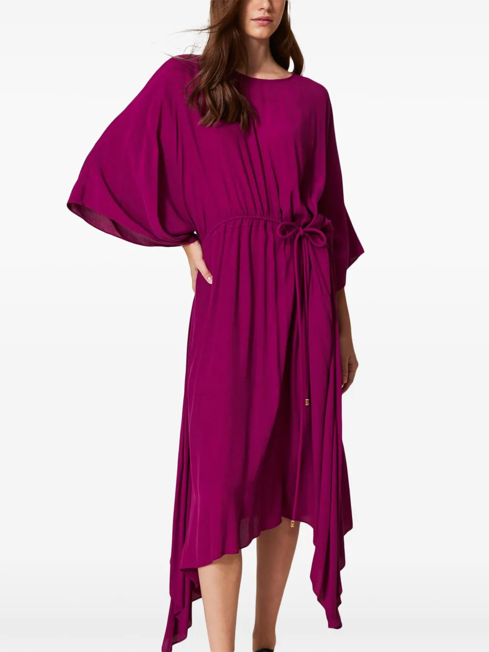 TWINSET Jersey midi-jurk Paars