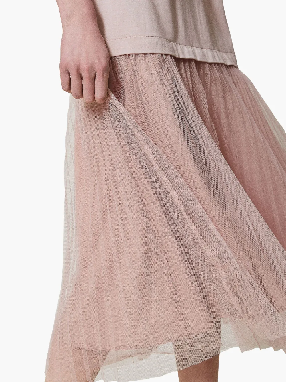 TWINSET Gelaagde jurk Roze