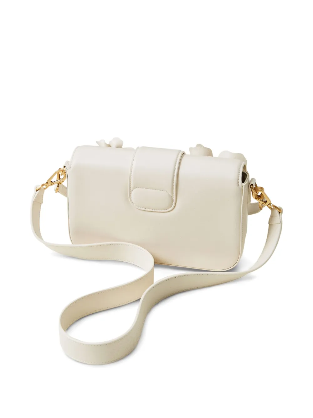 TWINSET Crossbodytas verfraaid met bloemen Wit