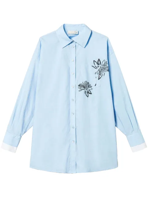 TWINSET sequin-embellished shirt
