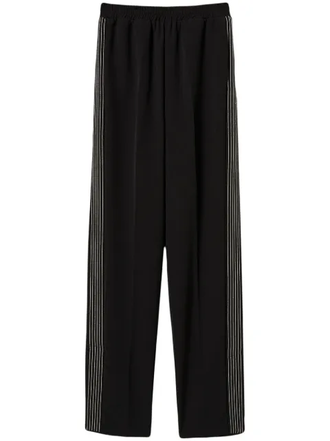 TWINSET pants con detalle bordado