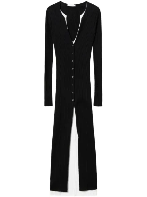 TWINSET trompe-l'oeil knitted dress