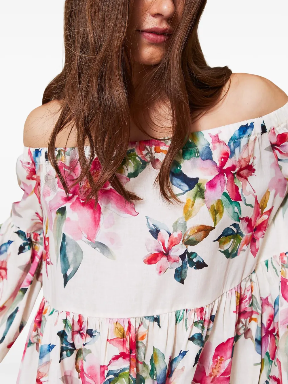 Shop Twinset Woven Blouse In White