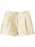 TWINSET brocade jacquard shorts - Gold