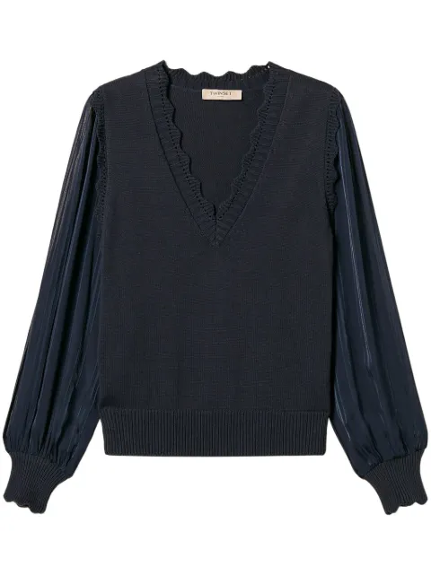 TWINSET panelled top