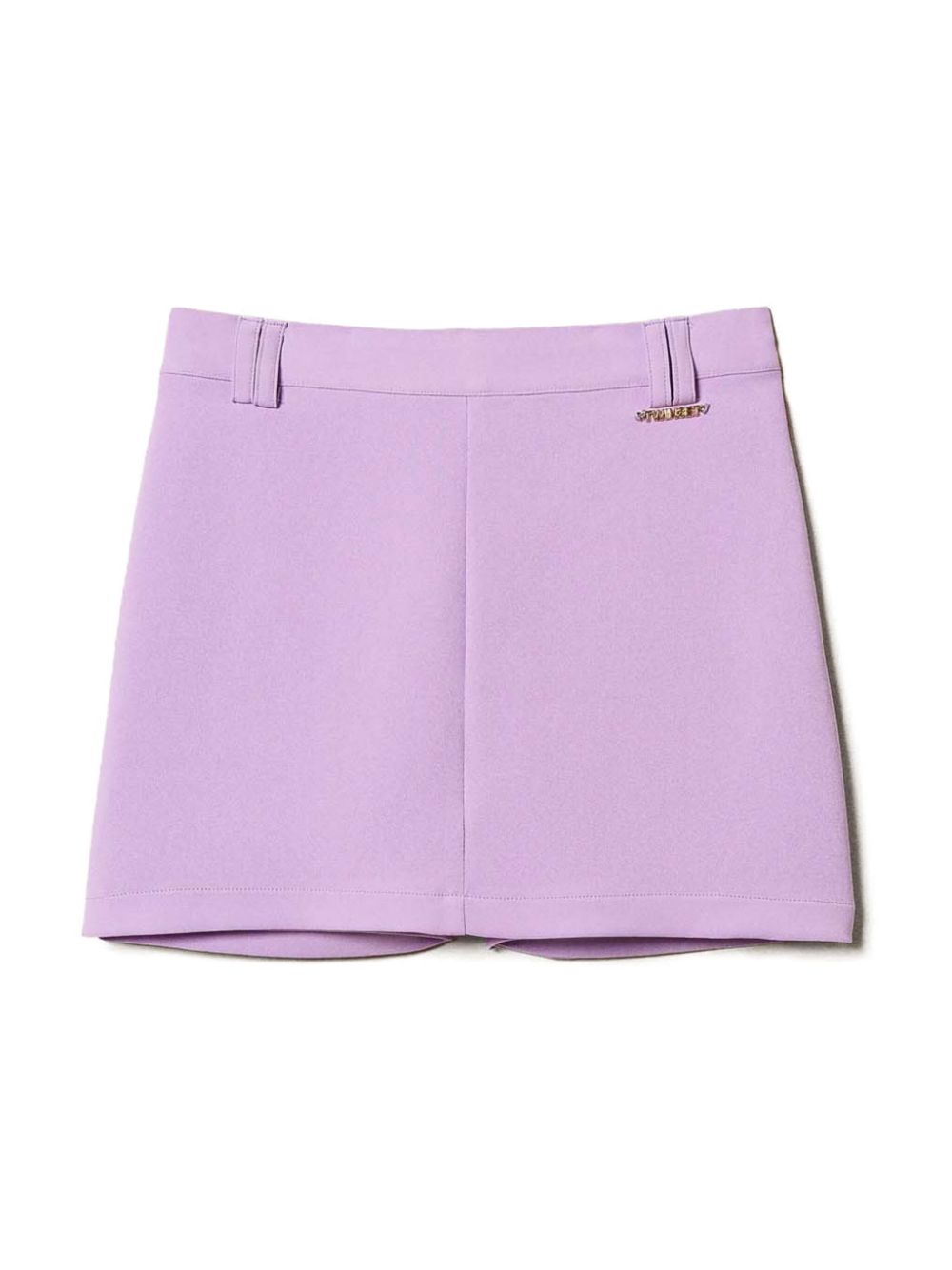 TWINSET Kids woven shorts - Purple