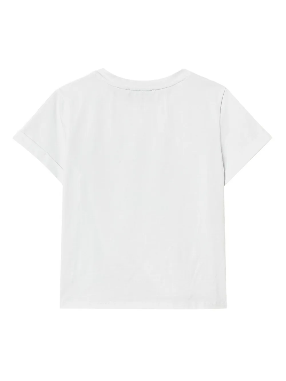 TWINSET Kids T-shirt met korte mouwen en grafische print Wit