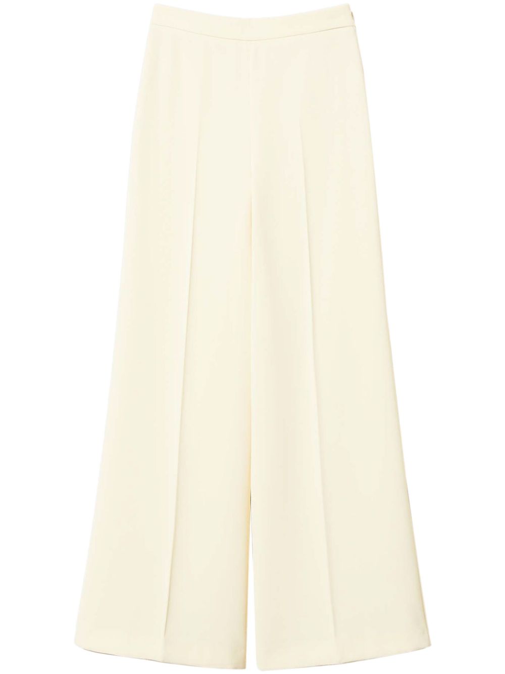 crepe palazzo trousers