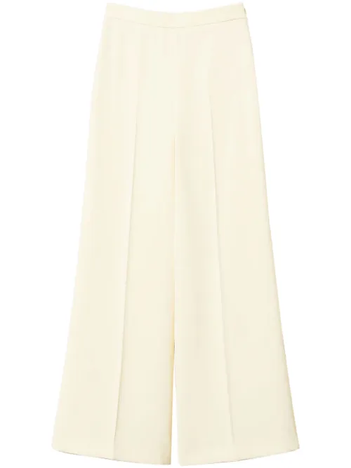 Pantalon palazzo en crêpe - TWINSET - Modalova