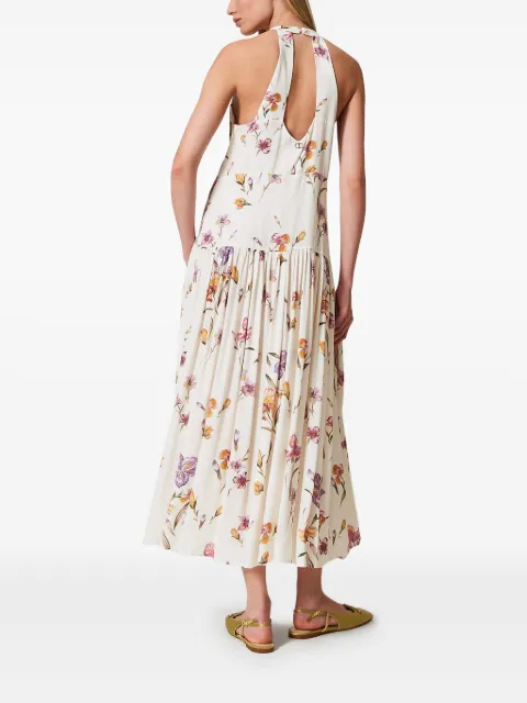 TWINSET floral-print crepe dress 251TP2771 - 3