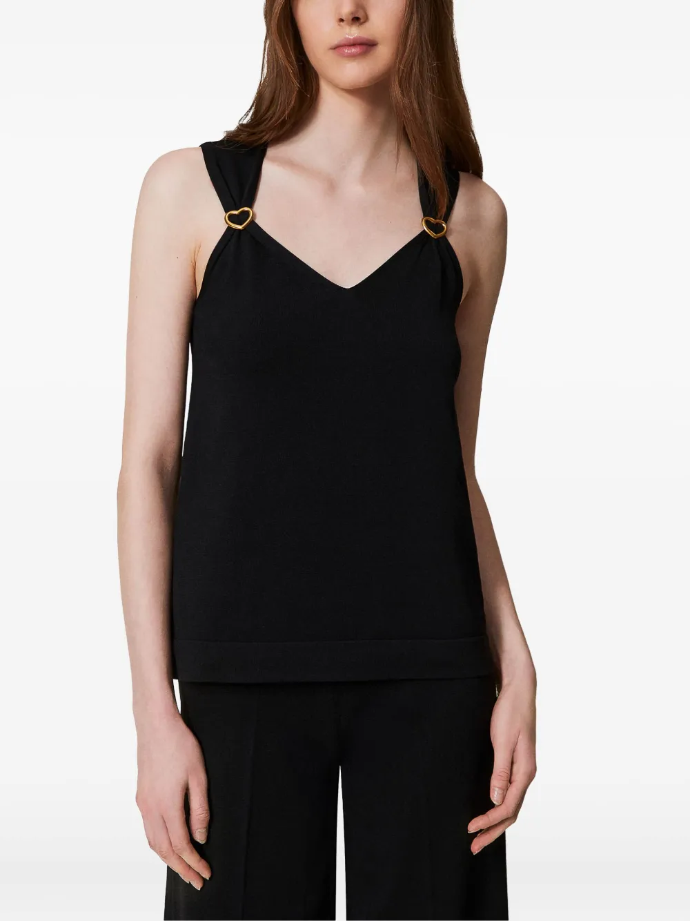 TWINSET heart-detail top | Vests & Tank Tops | Image 2