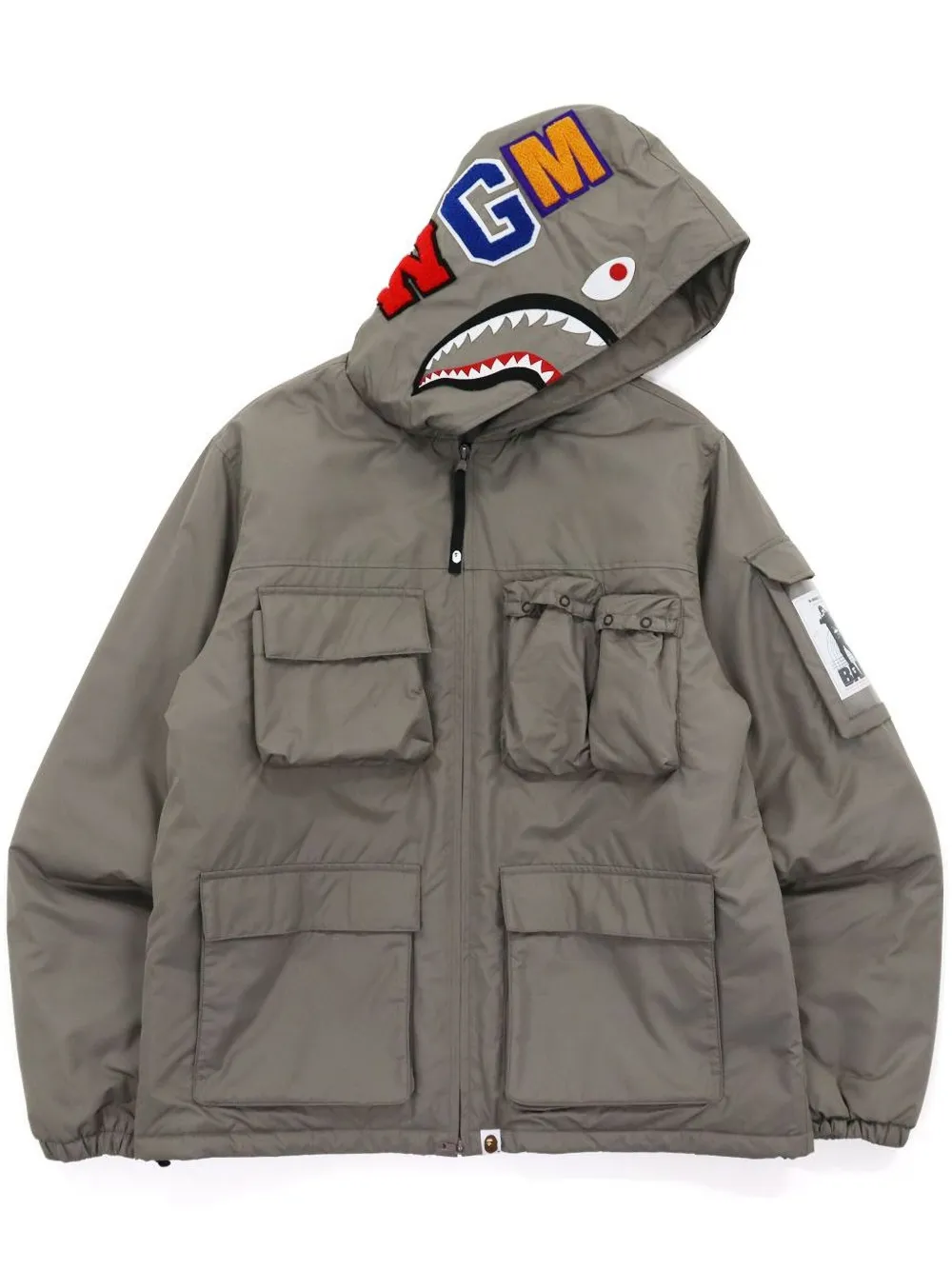 A BATHING APE® Multi Pocket Shark Jacket “GREY” A BATHING APE® Multi Pocket Shark Jacket “GREY”