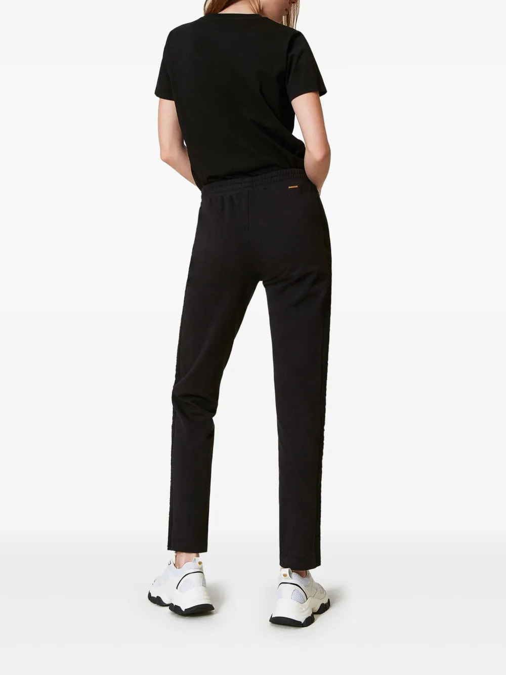 TWINSET Gebreide broek Zwart