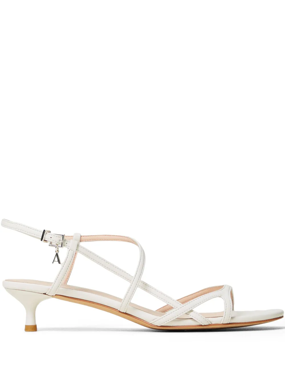 TWINSET BUCKLE-FASTENING SANDALS