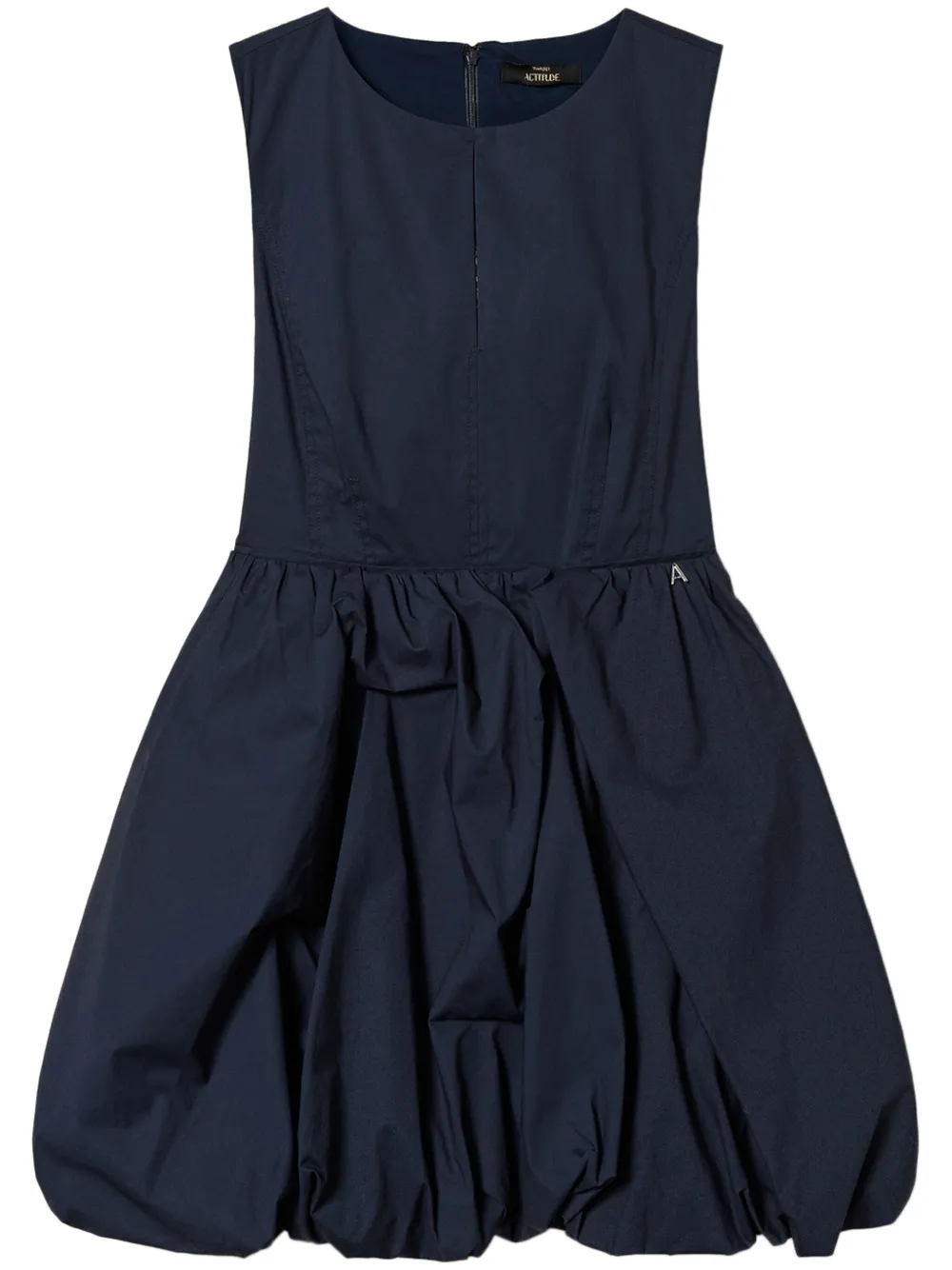 TWINSET Mouwloze ballonjurk Blauw