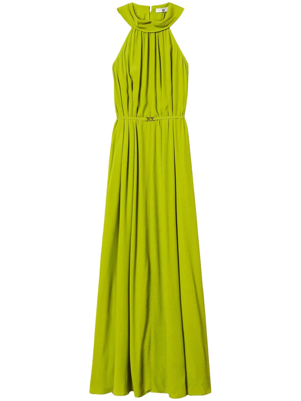 TWINSET Jersey maxi-jurk Groen