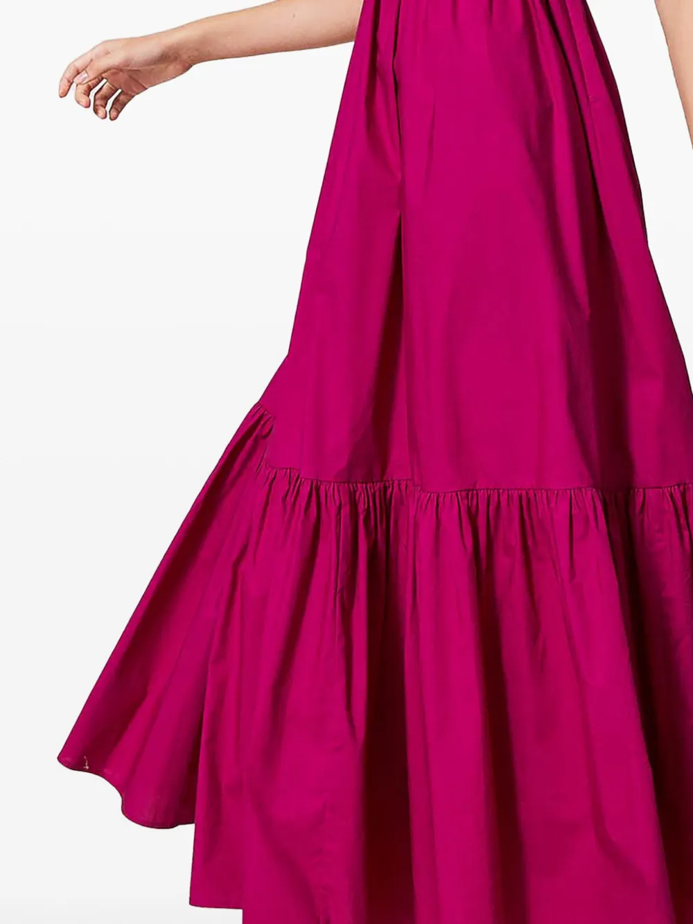 TWINSET Maxi-jurk met ruches 11736 MAGENTA PURPLE