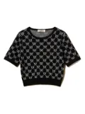 TWINSET Kids knitted T-shirt - Black